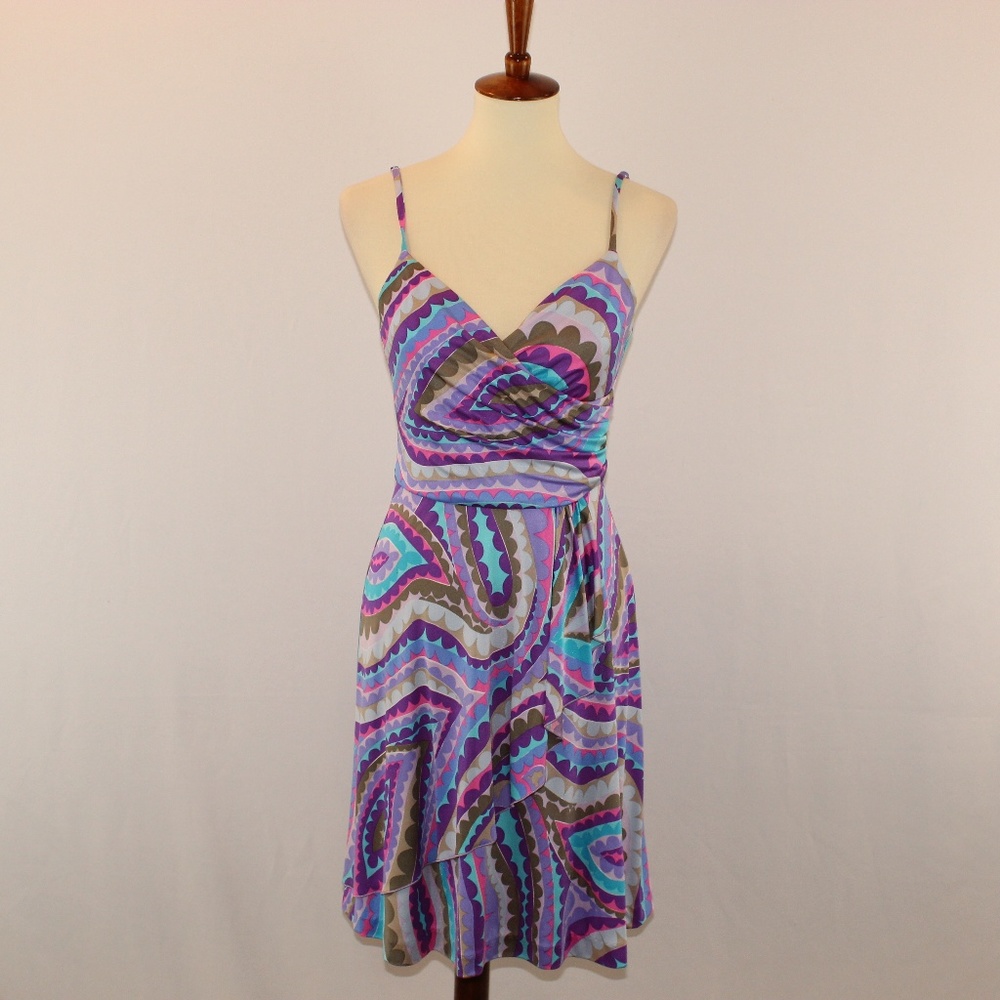 Trina Turk purple print dress